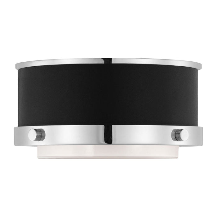 Visual Comfort Studio - LF1071PN - LED Flush Mount - Marlowe - Polished Nickel