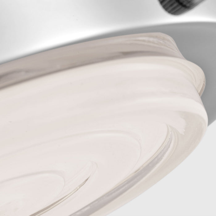 Visual Comfort Studio - LF1071PN - LED Flush Mount - Marlowe - Polished Nickel