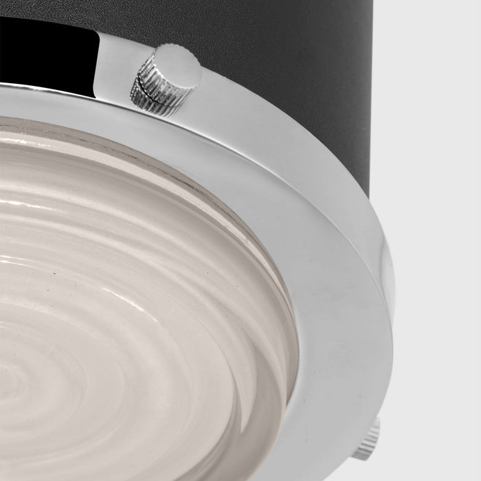 Visual Comfort Studio - LF1081PN - LED Flush Mount - Marlowe - Polished Nickel