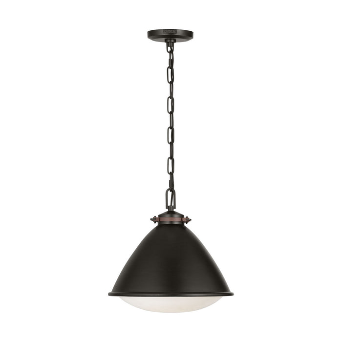 Visual Comfort Studio - LP1111AI - One Light Pendant - Hayward - Aged Iron