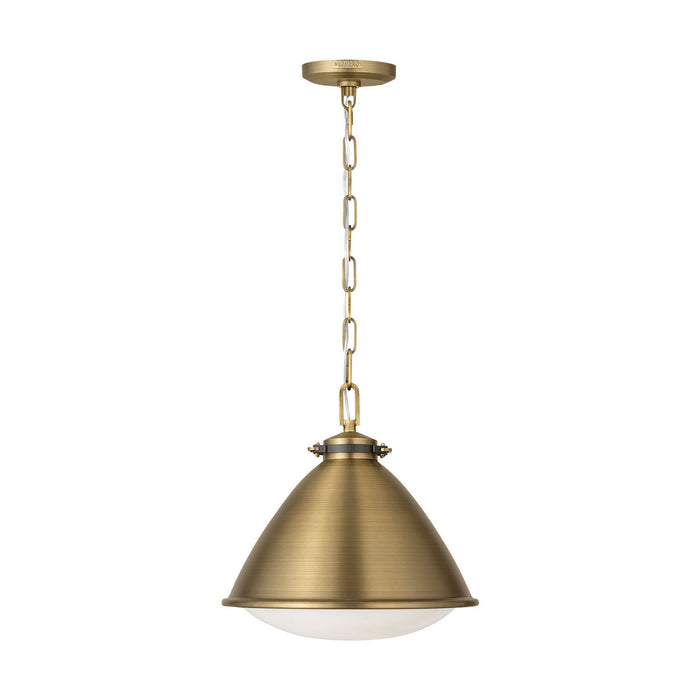 Visual Comfort Studio - LP1111TWB - One Light Pendant - Hayward - Time Worn Brass