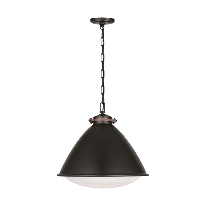Visual Comfort Studio - LP1121AI - One Light Pendant - Hayward - Aged Iron