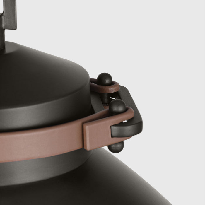 Visual Comfort Studio - LP1121AI - One Light Pendant - Hayward - Aged Iron