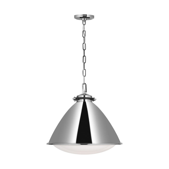 Visual Comfort Studio - LP1121PN - One Light Pendant - Hayward - Polished Nickel