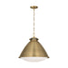 Visual Comfort Studio - LP1121TWB - One Light Pendant - Hayward - Time Worn Brass