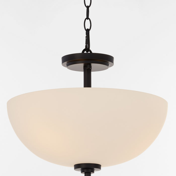 Quorum - 2800-15-159 - Three Light Dual Mount - Adams - Matte Black