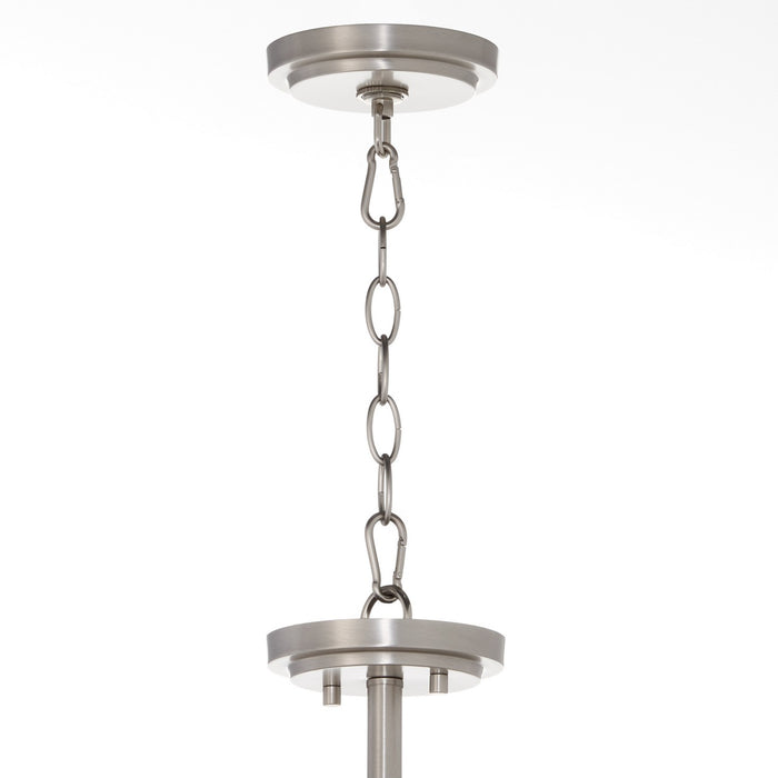 Quorum - 2800-15-165 - Three Light Dual Mount - Adams - Satin Nickel