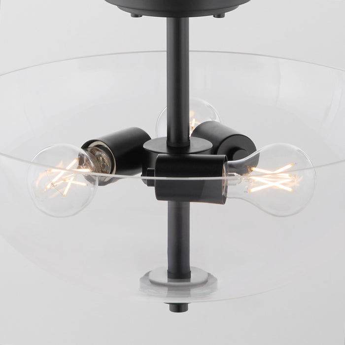 Quorum - 2800-15-59 - Three Light Dual Mount - Adams - Matte Black