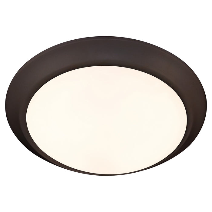 Quorum - 906-10-86 - LED Disk - Oiled Bronze