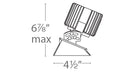W.A.C. Lighting - R4RAL-FTWA-WT - LED Adjustable Trim - Volta - White