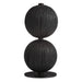 Arteriors - ASC33 - Sculptures, Set of 3 - Kyros - Ebony