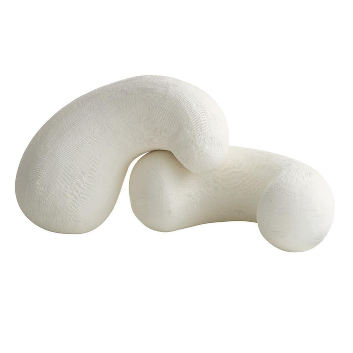 Arteriors - ASC35 - Sculptures, Set of 2 - Kanzi - White