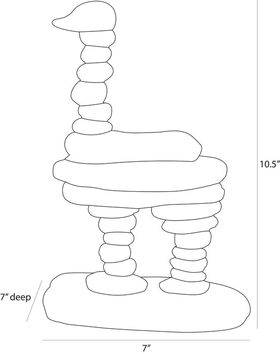 Arteriors - ASC39 - Sculpture - Kevin - Ivory