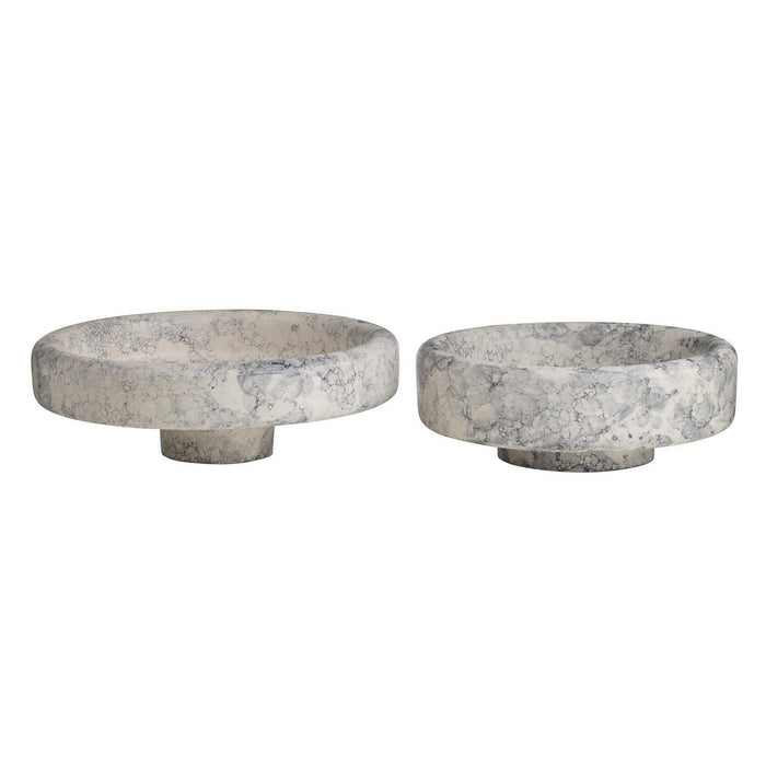 Arteriors - ATE04 - Centerpieces, Set of 2 - Izzy - Thundercloud