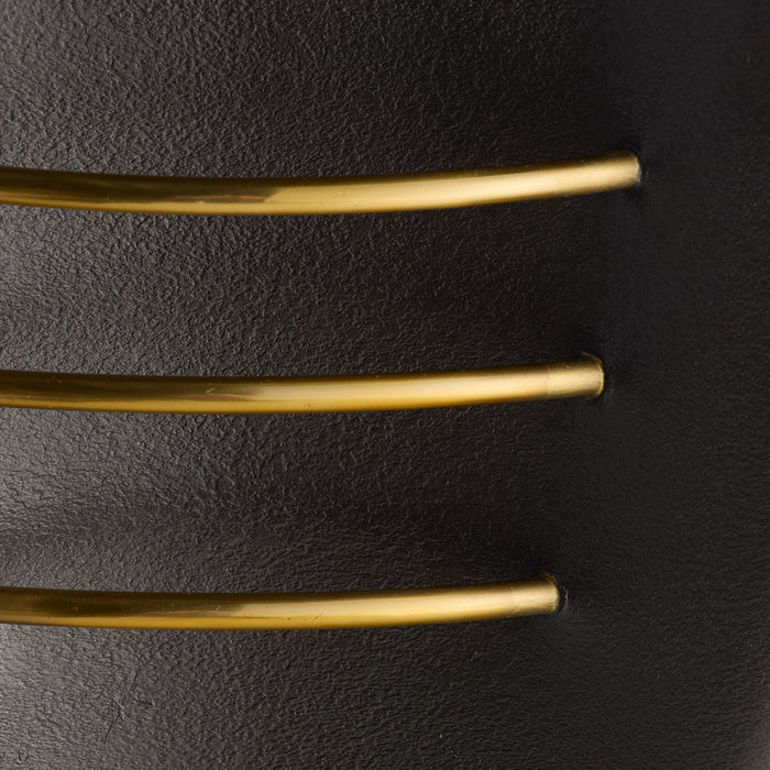 Arteriors - AVI07 - Vase - Jerusha - Blackened