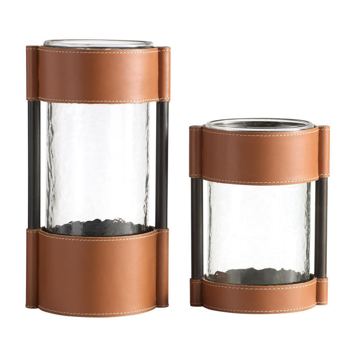 Arteriors - AVI08 - Vases, Set of 2 - Joseph - Brown