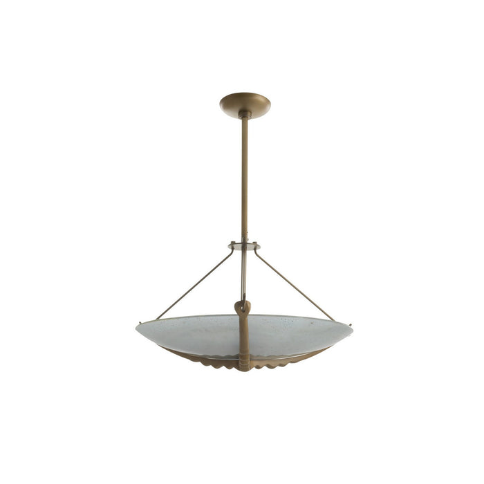 Arteriors - DFI08 - Three Light Semi-Flush Mount - Karlsen - Frosted