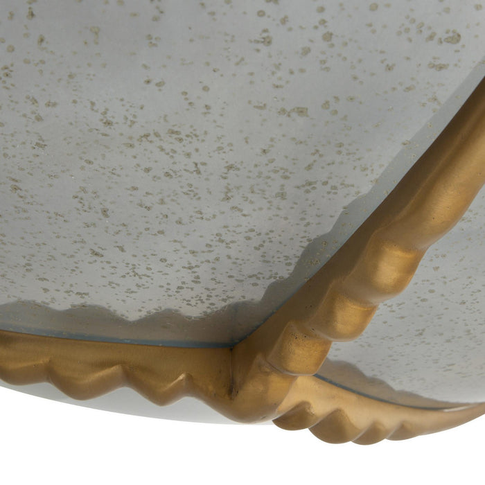 Arteriors - DFI08 - Three Light Semi-Flush Mount - Karlsen - Frosted