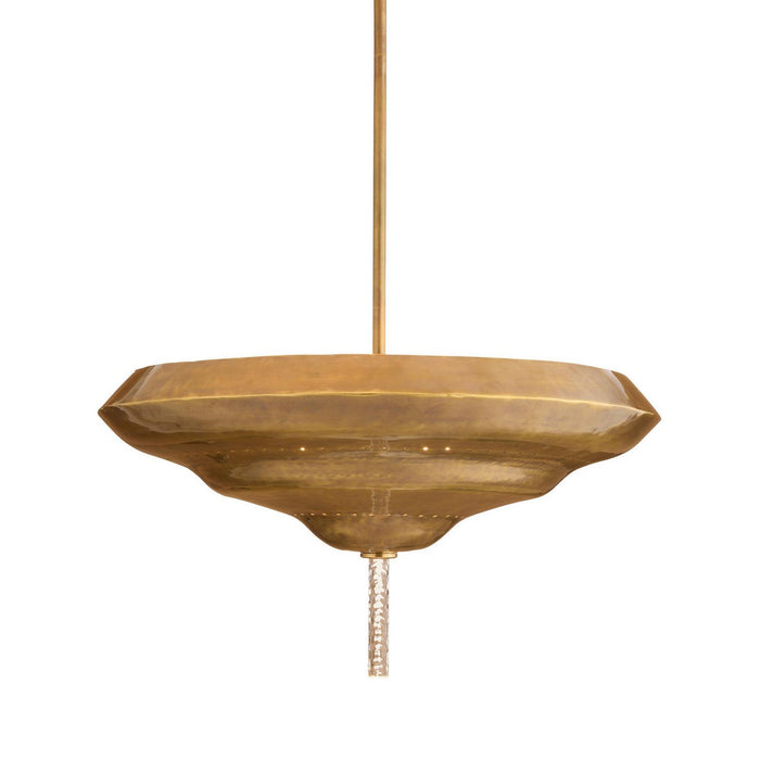 Arteriors - DFI09 - Two Light Semi-Flush Mount - Istanbul - Antique Brass