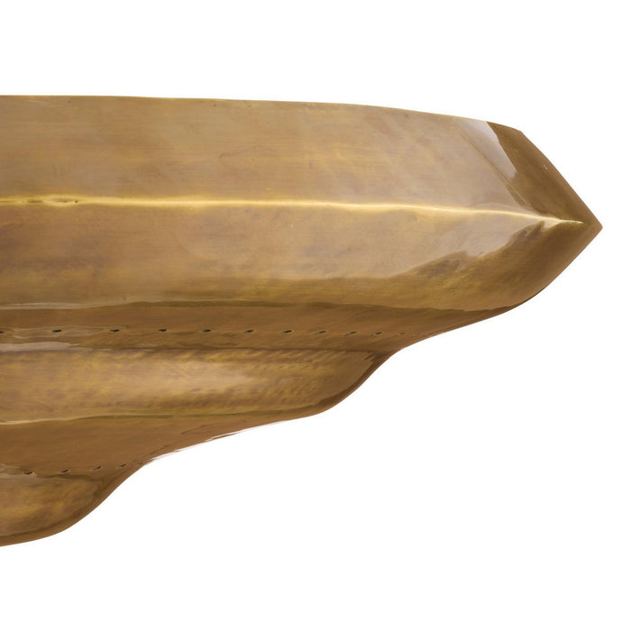 Arteriors - DFI09 - Two Light Semi-Flush Mount - Istanbul - Antique Brass