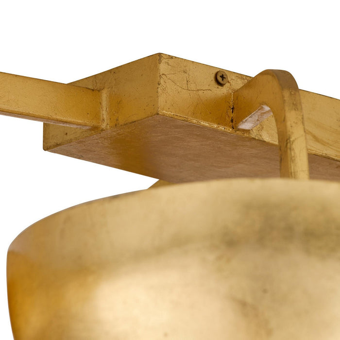 Arteriors - DFI10 - 13 Light Flush Mount - Theo - Gold Leaf