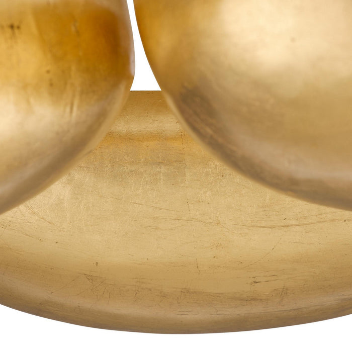 Arteriors - DFI10 - 13 Light Flush Mount - Theo - Gold Leaf