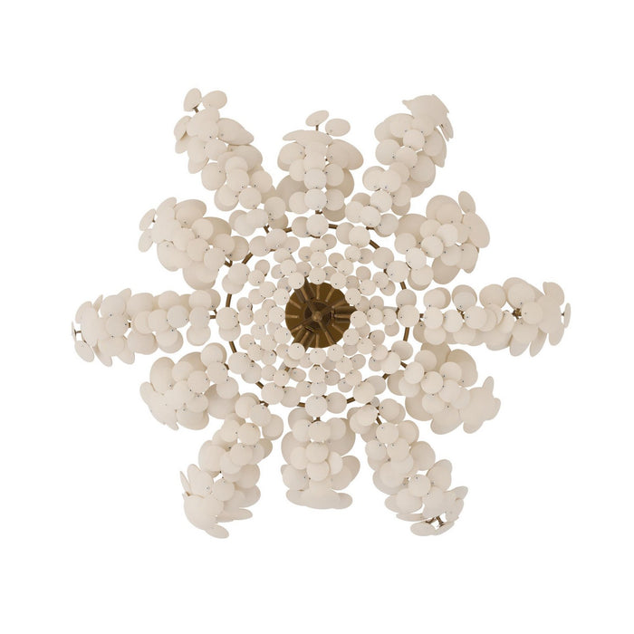Arteriors - DFS02 - Three Light Flush Mount - Bilal - Ivory