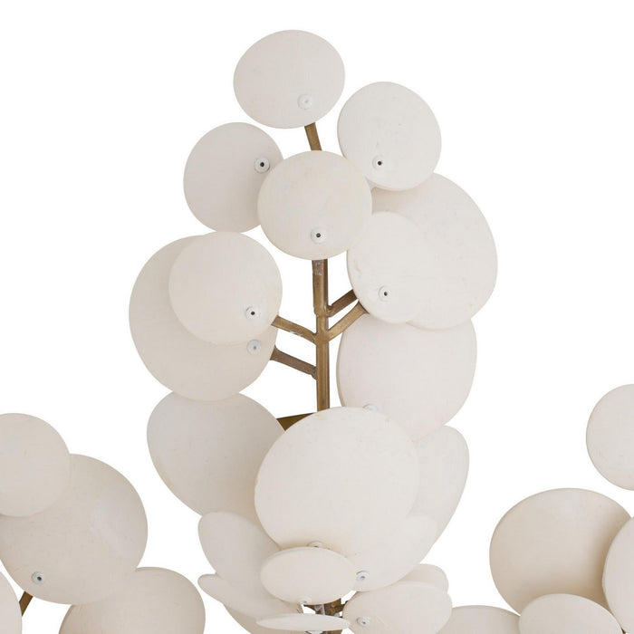 Arteriors - DFS02 - Three Light Flush Mount - Bilal - Ivory