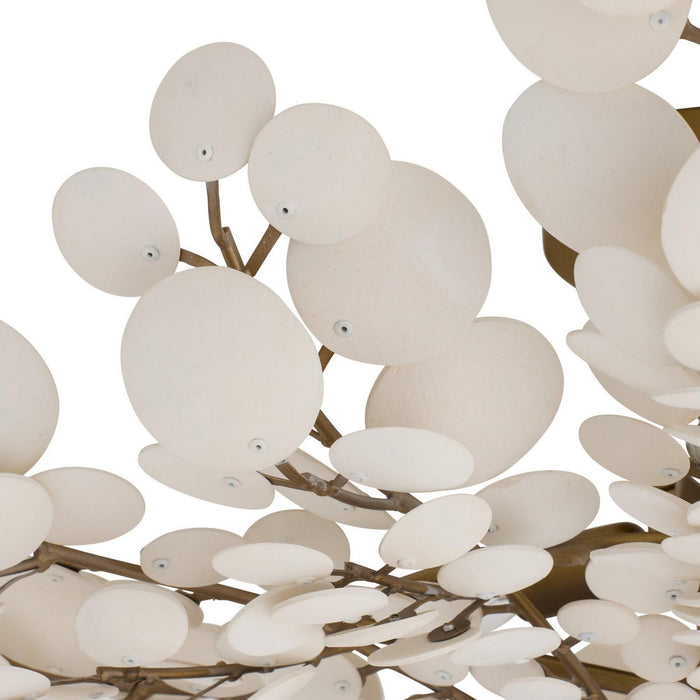 Arteriors - DFS02 - Three Light Flush Mount - Bilal - Ivory