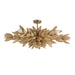 Arteriors - DFS03 - Six Light Semi-Flush Mount - Kasai - Natural