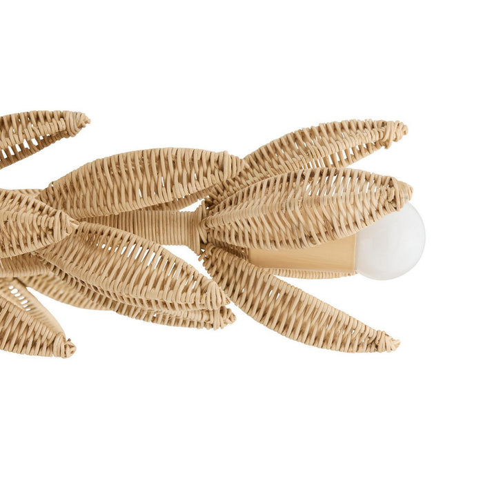 Arteriors - DFS03 - Six Light Semi-Flush Mount - Kasai - Natural