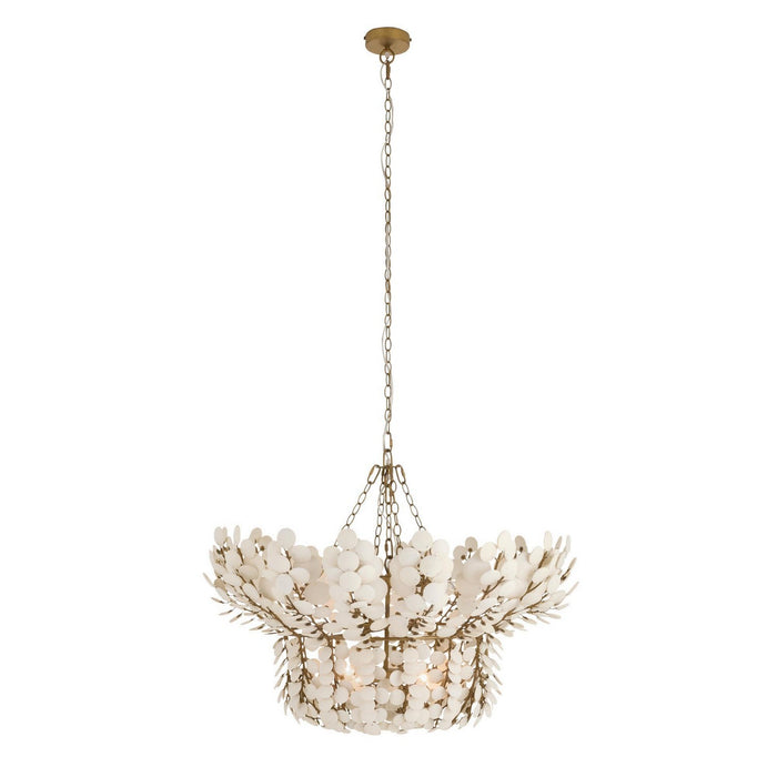 Arteriors - DLS14 - Eight Light Chandelier - Bilal - Ivory