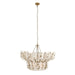 Arteriors - DLS14 - Eight Light Chandelier - Bilal - Ivory