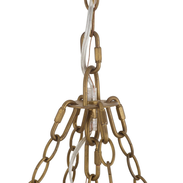 Arteriors - DLS14 - Eight Light Chandelier - Bilal - Ivory