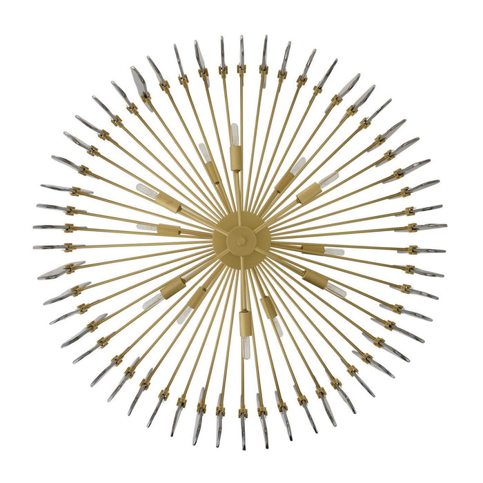 Arteriors - DMC32 - 12 Light Chandelier - Klaus - Smoke