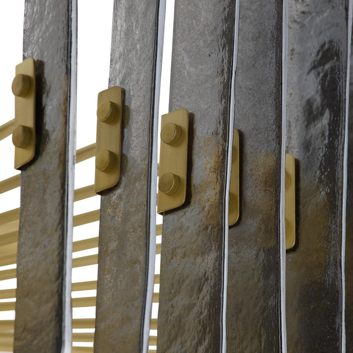 Arteriors - DMC32 - 12 Light Chandelier - Klaus - Smoke