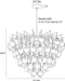 Arteriors - DMC33 - Eight Light Chandelier - Jacqueline - Amber