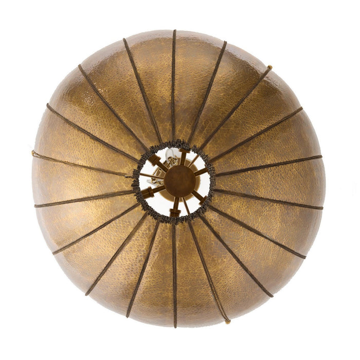 Arteriors - DMI21 - Three Light Chandelier - Inaya - Antique Brass