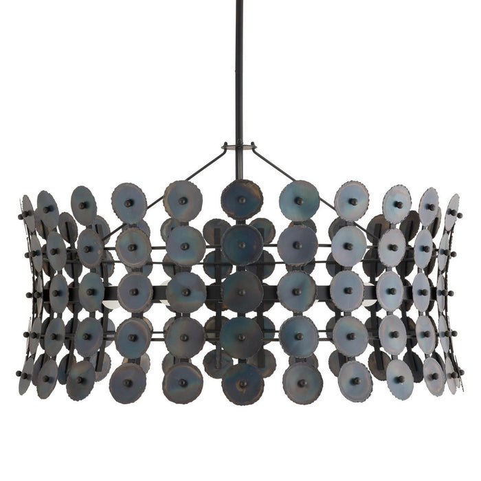 Arteriors - DMI22 - Six Light Chandelier - Imperia - Burnt Iron