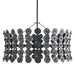 Arteriors - DMI22 - Six Light Chandelier - Imperia - Burnt Iron