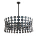 Arteriors - DMI22 - Six Light Chandelier - Imperia - Burnt Iron