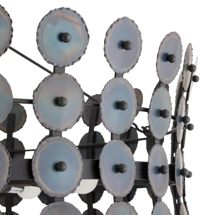 Arteriors - DMI22 - Six Light Chandelier - Imperia - Burnt Iron