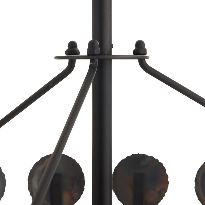 Arteriors - DMI22 - Six Light Chandelier - Imperia - Burnt Iron