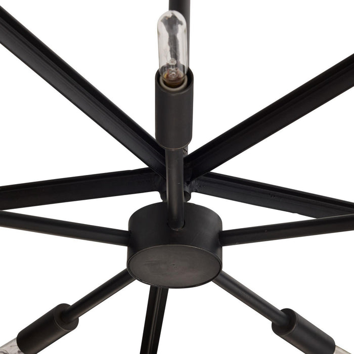 Arteriors - DMI23 - Five Light Chandelier - Ivan - Brown