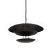 Arteriors - DMI25 - Six Light Chandelier - Florko - Blackened Iron