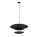 Arteriors - DMI25 - Six Light Chandelier - Florko - Blackened Iron