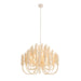 Arteriors - DMS20 - Six Light Chandelier - Kaia - Ivory