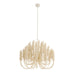 Arteriors - DMS20 - Six Light Chandelier - Kaia - Ivory