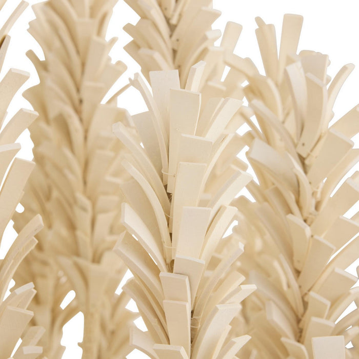 Arteriors - DMS20 - Six Light Chandelier - Kaia - Ivory