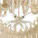 Arteriors - DMS21 - Six Light Chandelier - Keely - White